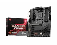 MSI B550 GAMING GEN3 Moederbord Socket AMD AM4 Vormfactor ATX Moederbord chipset AMD® B550