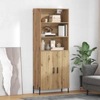 Hoge kast Artisan Eiken 69,5 x 32,5 x 180 cm Bewerkt hout