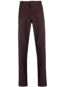 Zegna pantalon chino à coupe droite - Violet