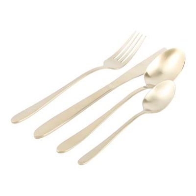 Ona Slim Bestekset 24-delig - Champagne Ona Slim Bestekset 24-delig - Champagne