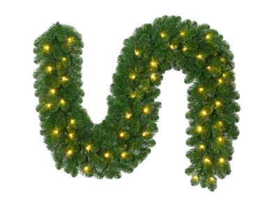 Kerstslinger Colorado Garland 270 x 35 met Led verlichting kerstboom - Holiday tree