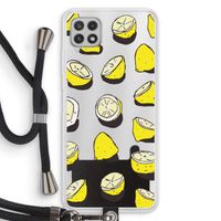 When Life Gives You Lemons...: Samsung Galaxy A22 4G Transparant Hoesje met koord