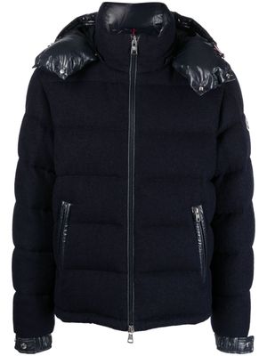 Moncler veste matelassée Winniped en laine - Bleu