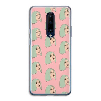 King Kylie: OnePlus 7 Pro Transparant Hoesje