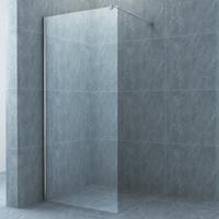 Xellanz Cerra Eco Inloopdouche 90x195 cm - Helder Veiligheidsglas & Chroom