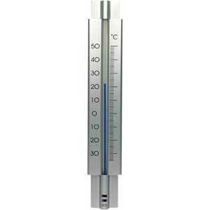 Thermometer buiten - metaal - 30 cm   -