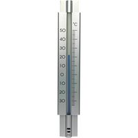 Thermometer buiten - metaal - 30 cm   - - thumbnail
