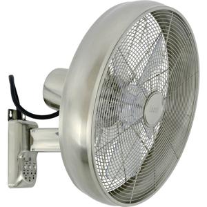 Lucci AIR BC Wandventilator 50 W (Ø x h) 410 mm x 460 mm Chroom