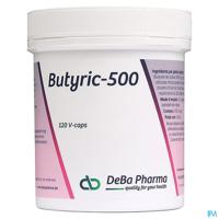 Deba Pharma Butyric-500 120 Plantaardige Capsules