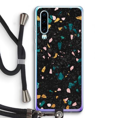 Terrazzo N°10: Huawei P30 Transparant Hoesje met koord