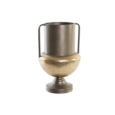 Vaas DKD Home Decor Zwart Koper Metaal Vintage 20 x 20 x 33 cm