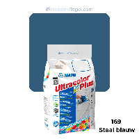 Mapei | Ultracolor Plus | 169 Staal Blauw | Cementgebonden | Voegmiddel | 5KG
