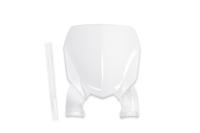 UFO PLAST startnummerbord start number plate ufo yamaha white