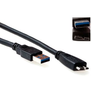 ACT SB3029 USB 3.0 A Male/USB Micro B Male - 1 meter