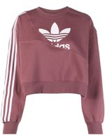 adidas sweat en coton à logo imprimé - Rouge