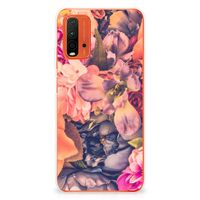 Xiaomi Poco M3 TPU Case Bosje Bloemen - thumbnail