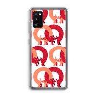 Dogs: Samsung Galaxy A41 Transparant Hoesje