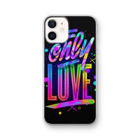 Only Love: iPhone 12 Transparant Hoesje