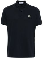 Stone Island polo en coton piqué - Bleu - thumbnail