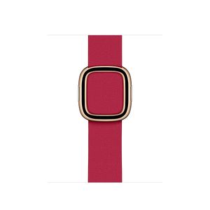 Apple origineel Modern Buckle Apple Watch medium 38mm / 40mm / 41mm Raspberry - MXPA2ZM/A