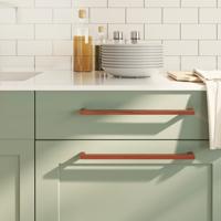 VidaXL Handvatten 20 st 320 mm roestvrij staal bronskleurig