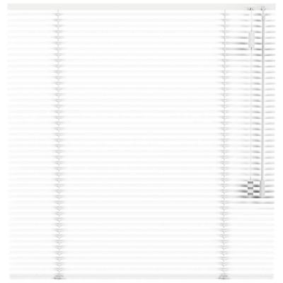 Leen Bakker - Fenstr Jaloezie 25mm Glans - (10331) - Aluminium - Wit - 120x10x10 Cm
