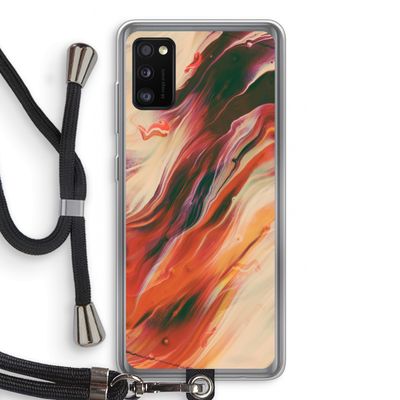 Forgotten Lands: Samsung Galaxy A41 Transparant Hoesje met koord
