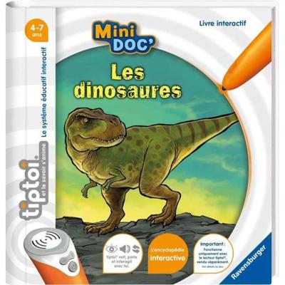 tiptoi, Interactief boek, Mini Doc' Dinosaurs, 4 jaar oud, 13099018, Ravensburger