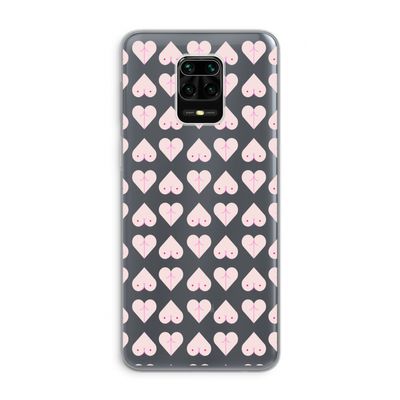 Ass 'n Titties: Xiaomi Redmi Note 9 Pro Transparant Hoesje