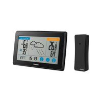 Hama Weerstation Touch Zwart