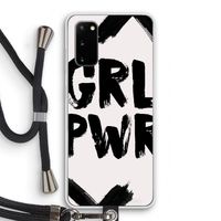 Girl Power #2: Samsung Galaxy S20 Transparant Hoesje met koord