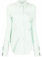 Alexander Wang chemise en velours - Vert Alexander Wang chemise en velours - Vert