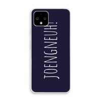 Joengneuh!: Pixel 4 Transparant Hoesje