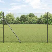 Gelaste draadhek Grijs 1.5 x 50 m Staal