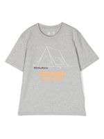 Woolrich Kids t-shirt Road Trip à logo imprimé - Gris