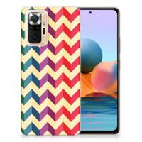 Xiaomi Redmi Note 10 Pro | TPU bumper | Zigzag Multi Color
