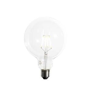 LUEDD E27 dimbare LED spiraal filament G125 5W 450 lm 2200K