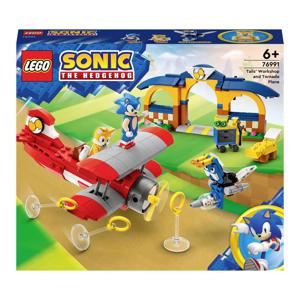 LEGO® Sonic the Hedgehog 76991 Tails werkplaats en Tornado vliegtuig