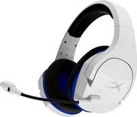 HyperX Cloud Stinger Core Over Ear headset Gamen Radiografisch Stereo Wit, Blauw Volumeregeling, Microfoon uitschakelbaar (mute) - thumbnail