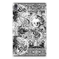 Tablet BackCover Lenovo Tab P11 | P11 Plus Skulls Angel - thumbnail