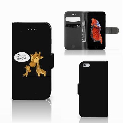 Apple iPhone 6 | 6s Leuk Hoesje Giraffe Apple iPhone 6 | 6s Leuk Hoesje Giraffe