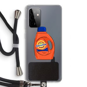 Ultra Sensitive: Samsung Galaxy A72 5G Transparant Hoesje met koord