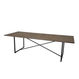 Fjôrd - Eettafel Bruin 250cm - Teakhout - Padang