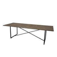 Fjôrd - Eettafel Bruin 250cm - Teakhout - Padang