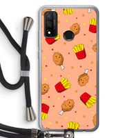 Chicken 'n Fries: Huawei P Smart (2020) Transparant Hoesje met koord