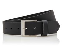 Timbelt Leren Riem 4 cm Zwart