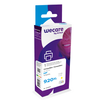WeCare Cartridge compatible met HP 920 XL Geel - thumbnail