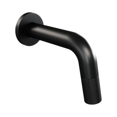 Inbouw Fonteinkraan Brauer Black Carving Edition Inkortbaar Mat Zwart