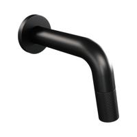 Inbouw Fonteinkraan Brauer Black Carving Edition Inkortbaar Mat Zwart