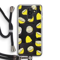 When Life Gives You Lemons...: Samsung Galaxy J8 (2018) Transparant Hoesje met koord
